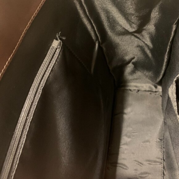 Hermes Like Suede Tote Bag - Picture 11 of 16